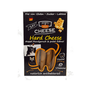 QChefs - Hard Cheese & Rice Dog Dental Chews 100 g