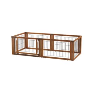 Richell - Wooden 3-Way Pet Playpen Height: 50 cm
