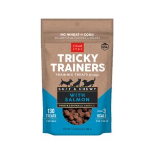 Cloud Star - Tricky Treaters Salmon Soft & Chewy Dog Treats 5 oz