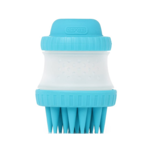Dexas - ScrubBuster Silcone Dog Washing Brush Blue