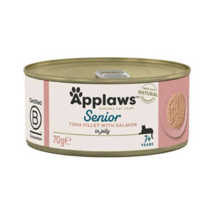 Senior Complete Tuna with Salmon Jelly Cat Can