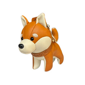 Shiba Inu Leather Charm