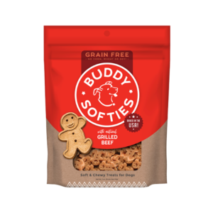 Cloud Star - Buddy Softies Grain Free Grilled Beef Dog Treats 5 oz