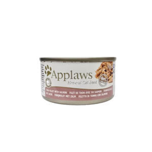 Tuna Fillet with Salmon Cat Can