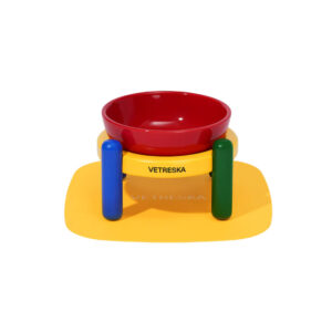 Chroma Ceramic Pet Bowl & Mat Set