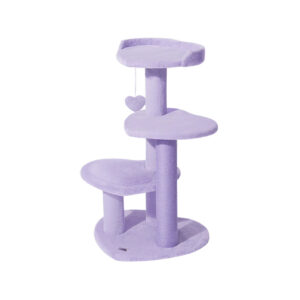 Heartpurrple Four Platforms Cat Tree