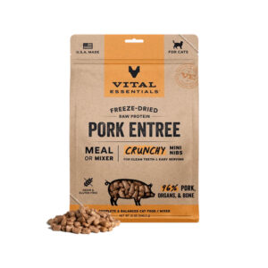 Freeze Dried Raw - Pork Entree Mini Nibs Cat Food