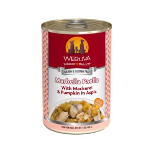 Weruva - Marbella Paella Mackerel & Pumpkin in Aspic Dog Can 14 oz