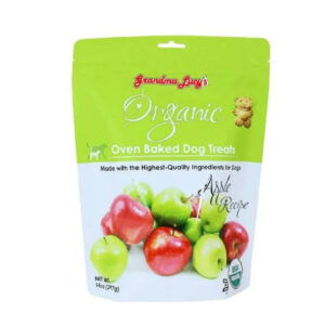 Organic Oven Baked Apple Dog Cookies