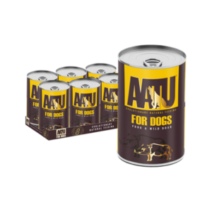 AATU - Mixed Protein Pork & Wild Boar Dog Can 400 g