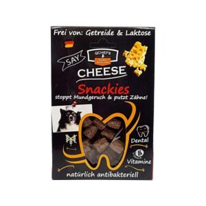 QChefs - Snackies Cottage Cheese & Carob Dog Dental Treat 65 g