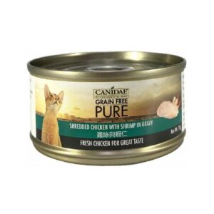 Canidae - PURE Grain Free Cat Can - Tuna, Chicken & Sea Bream in Gravy 70 g