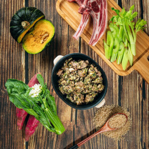 MyHappii - Frozen Fresh Made Hormone-Free Lamb Recipe Dog Food