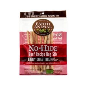 Earth Animal - No Hide Beef Stix Dog Chews 10 pcs