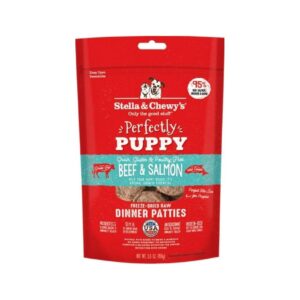 Stella & Chewy's - Puppy Freeze Dried Beef & Salmon Dinner Patties Dog Food 14 oz