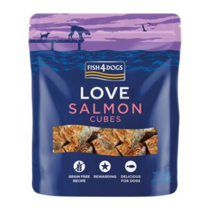 Salmon Cubes 100% Dog Treats
