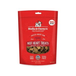 Stella & Chewy's - Freeze Dried Beef Heart Dog Treats 3 oz