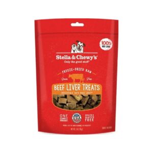 Stella & Chewy's - Freeze Dried Beef Liver Dog Treats 3 oz