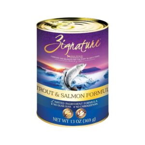 Zignature - Limited Ingredient Trout & Salmon Dog Can 13 oz